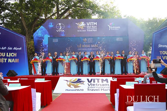 Khai mạc Hội chợ Du lịch quốc tế VITM Hanoi 2020 - Ảnh 1.