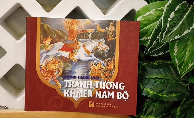Sách ảnh về tranh tường Khmer Nam bộ - Ảnh 1.