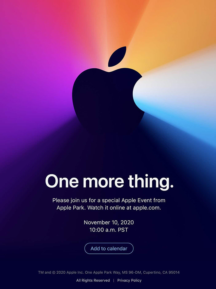 Apple sẽ trình làng dòng Mac mới tại sự kiện 'One More Thing'? - Ảnh 1.