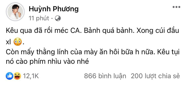 Bài post của Huỳnh Phương