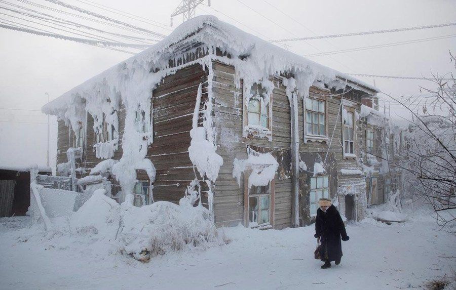 Vùng đất lạnh tê tái quanh năm, trường học chỉ đóng cửa khi nhiệt độ -52 độ - Ảnh 1.