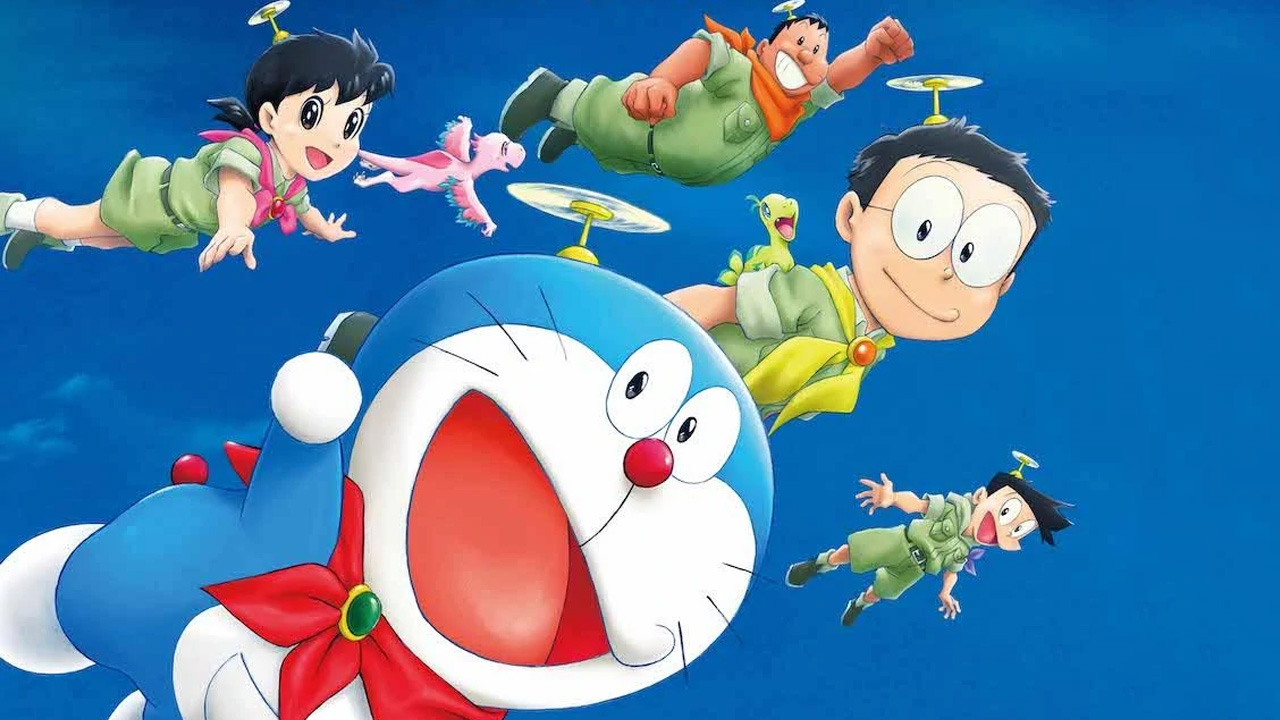 Tuổi thơ ùa về với phim Doraemon vừa ra rạp: Cuộc phiêu lưu mới mẻ mà quá đỗi thân thương, &quot;người chơi hệ bảo bối&quot; cũng tha hồ lác mắt - Ảnh 5.