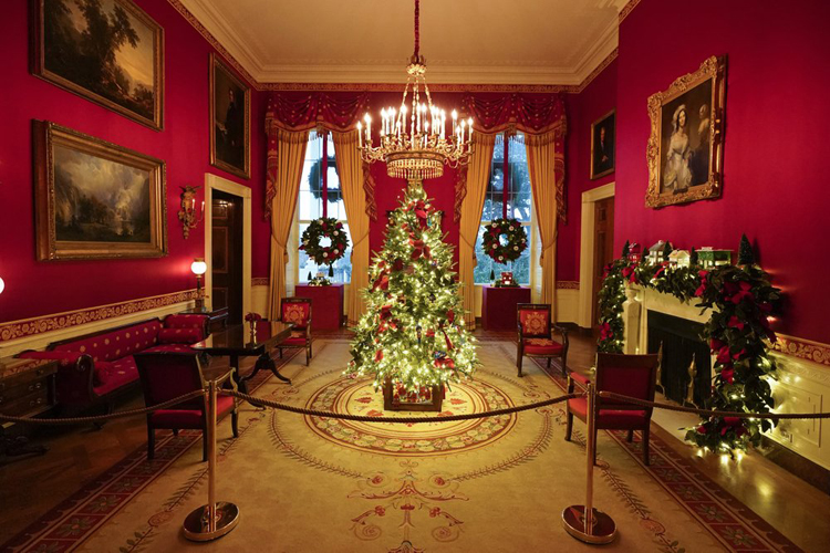 Nhà Trắng trang trí độc đáo mừng Giáng sinh - Ảnh 8.