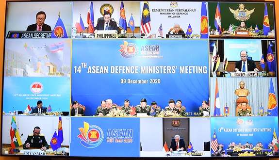 Khai mạc Hội nghị Bộ trưởng Quốc phòng các nước ASEAN lần thứ 14 - Ảnh 4.