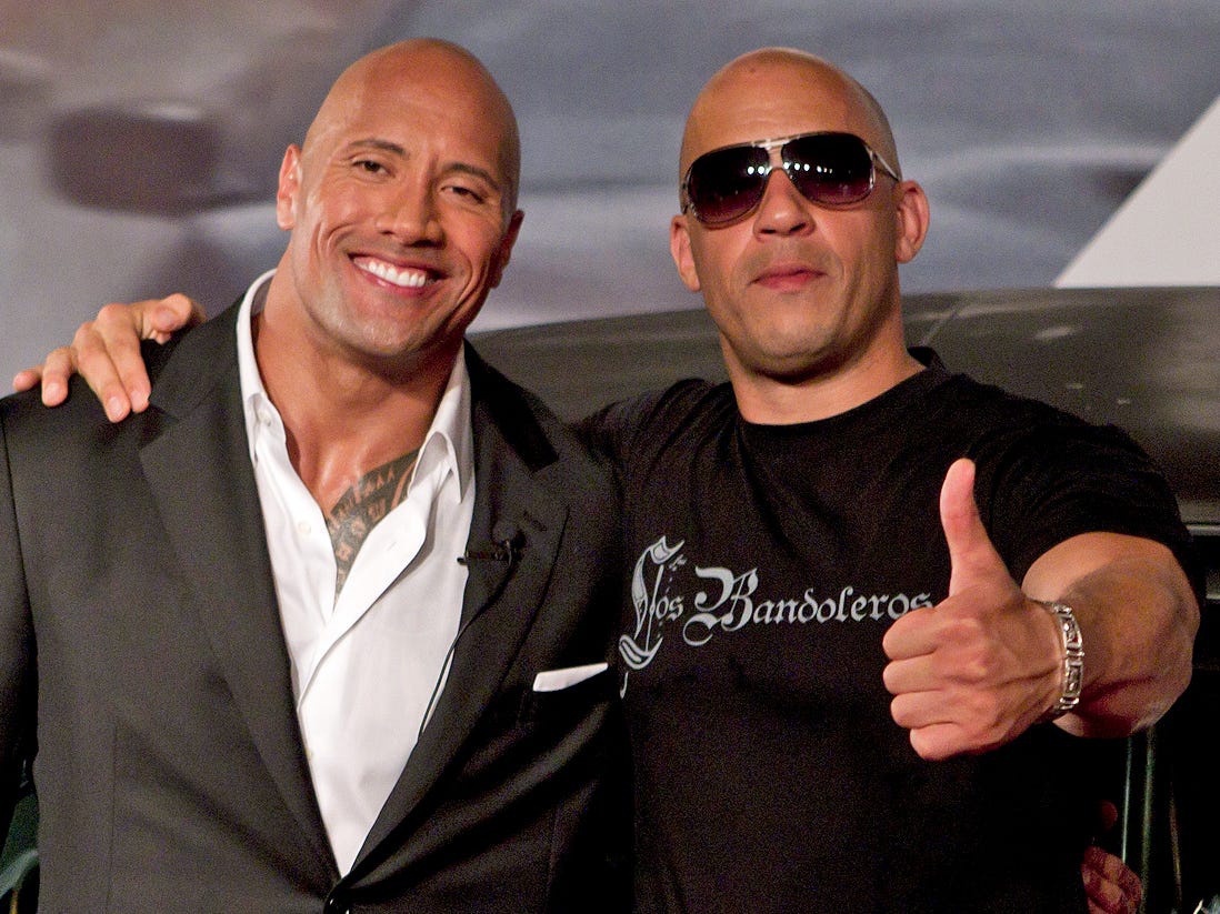 The Rock - Vin Diesel và những cặp sao không ưa nhau ngoài đời - Ảnh 3.