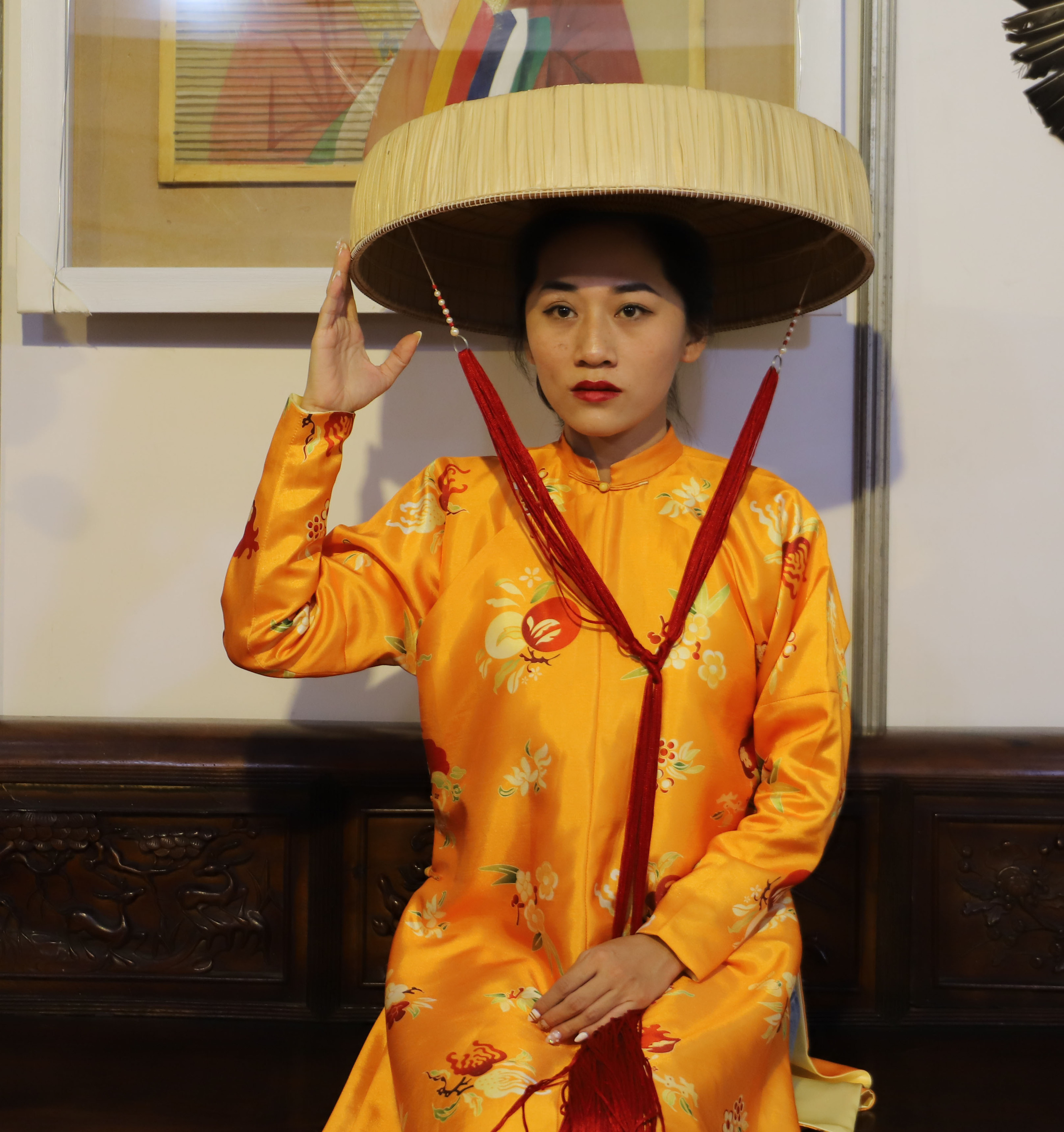 Chiêm ngưỡng những bộ áo dài cổ của phụ nữ tại Ngày hội Việt phục - Ảnh 2.