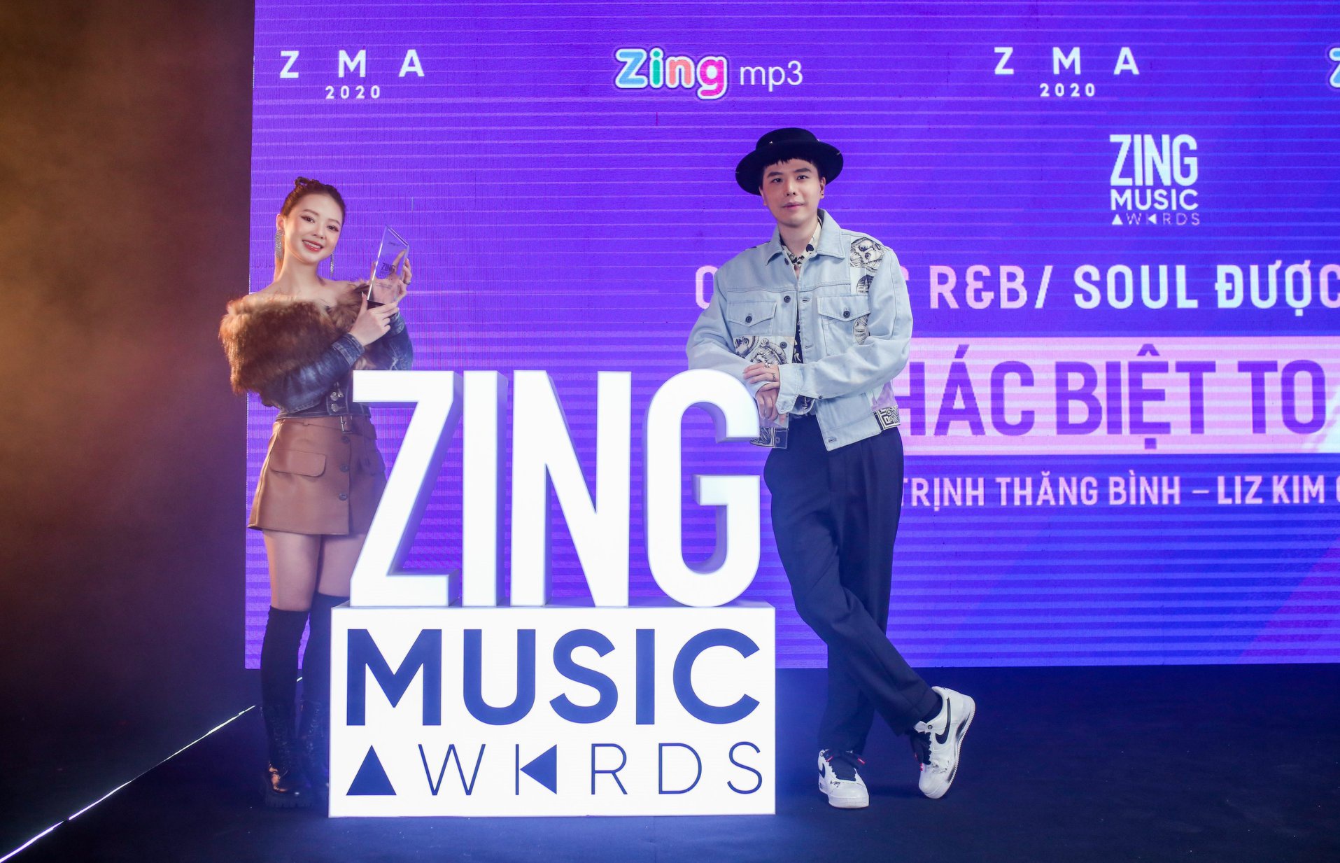 Chiến thắng của bộ đôi Trịnh Thăng Bình và Liz Kim Cương ở ZMA 2020 - Ảnh 4.