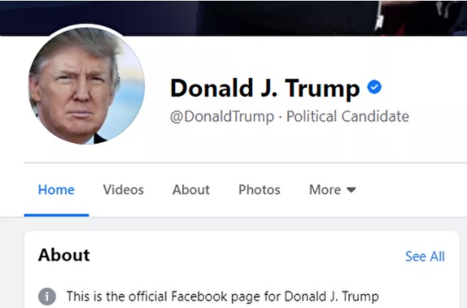 Facebook, Instagram bỏ chặn tài khoản Tổng thống Trump nhưng thay đổi chức danh - Ảnh 1.