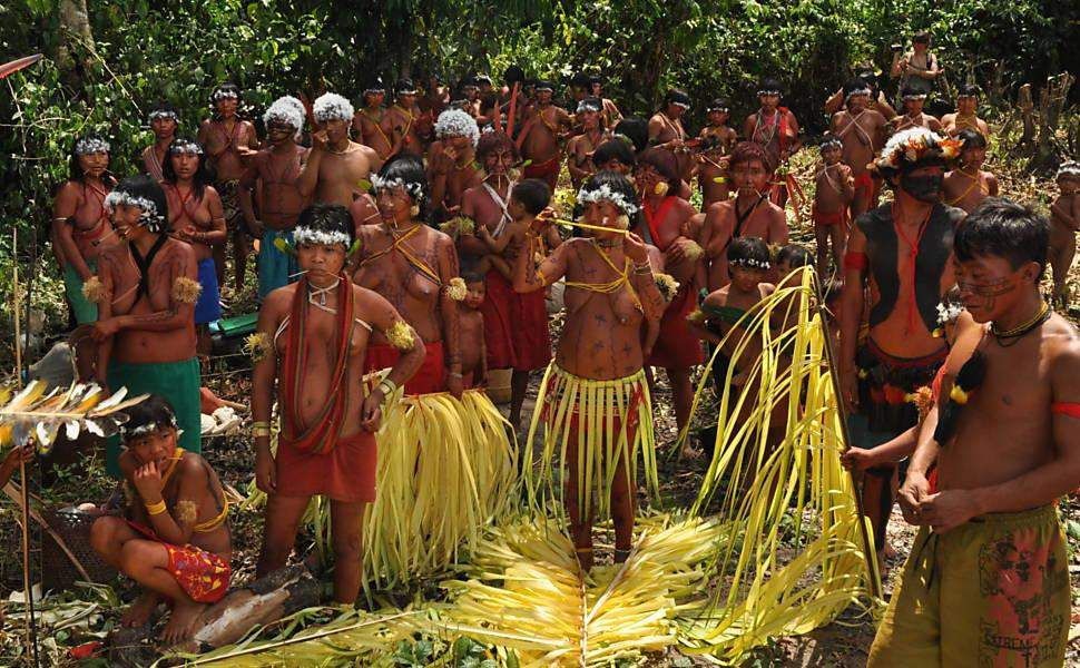 Những tập tục kỳ lạ của bộ tộc sống biệt lập trong rừng sâu Amazon - Ảnh 2.