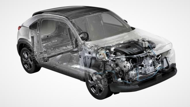 Mazda MX-30 tại Mỹ sẽ được trang bị động cơ xoay - Ảnh 1.