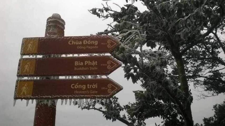 Băng giá xuất hiện trên đỉnh Mẫu Sơn, Yên Tử, Phja Oắc - Ảnh 17.