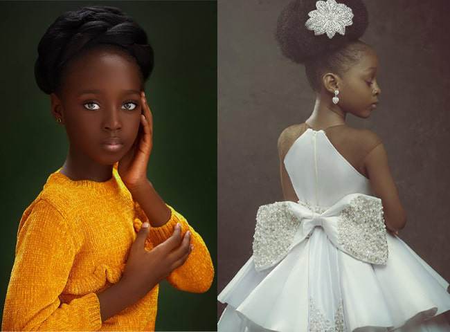 Cô bé châu Phi đẹp nhất thế giới thay đổi sau 2 năm, nhìn mẹ mới hiểu: Là di truyền - Ảnh 4.