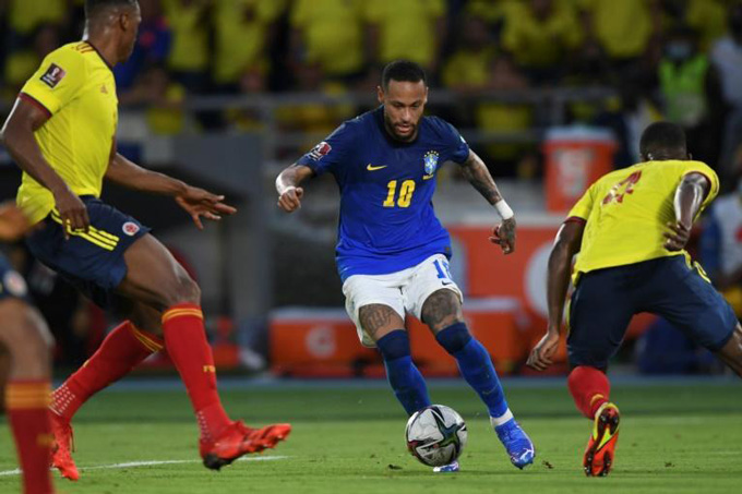 Kết quả Colombia 0-0 Brazil: Selecao đứt mạch toàn thắng - Ảnh 1.