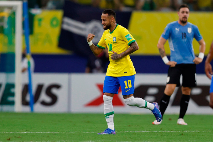 Kết quả Brazil 4-1 Uruguay: Neymar tỏa sáng rực rỡ - Ảnh 1.