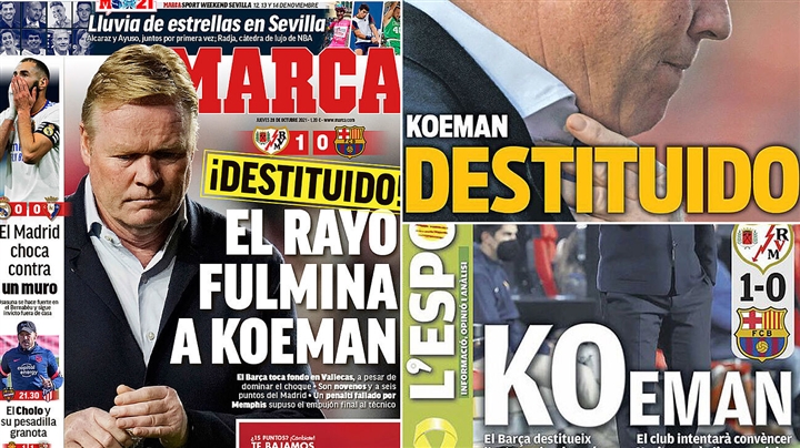 Sa thải HLV Koeman, Barca bắt đầu tan nát ở kỷ nguyên 'hậu Messi' - Ảnh 1.
