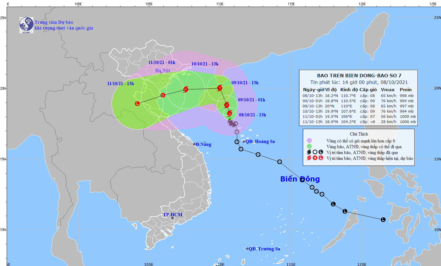 Bão số 7 giật cấp 11, gây mưa lớn từ Quảng Bình đến Quảng Ngãi và Kon Tum - Ảnh 1.