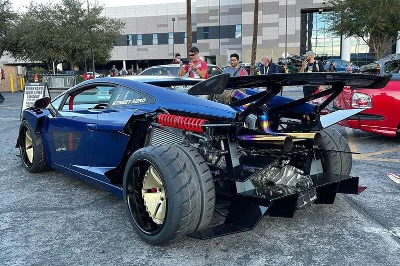 Siêu xe độc bản Lamborghini Gallardo lắp động cơ Toyota - Ảnh 1.