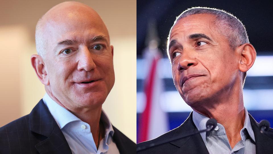 Tỷ phú Jeff Bezos tặng quỹ Obama 'món quà lớn chưa từng có' - Ảnh 1.