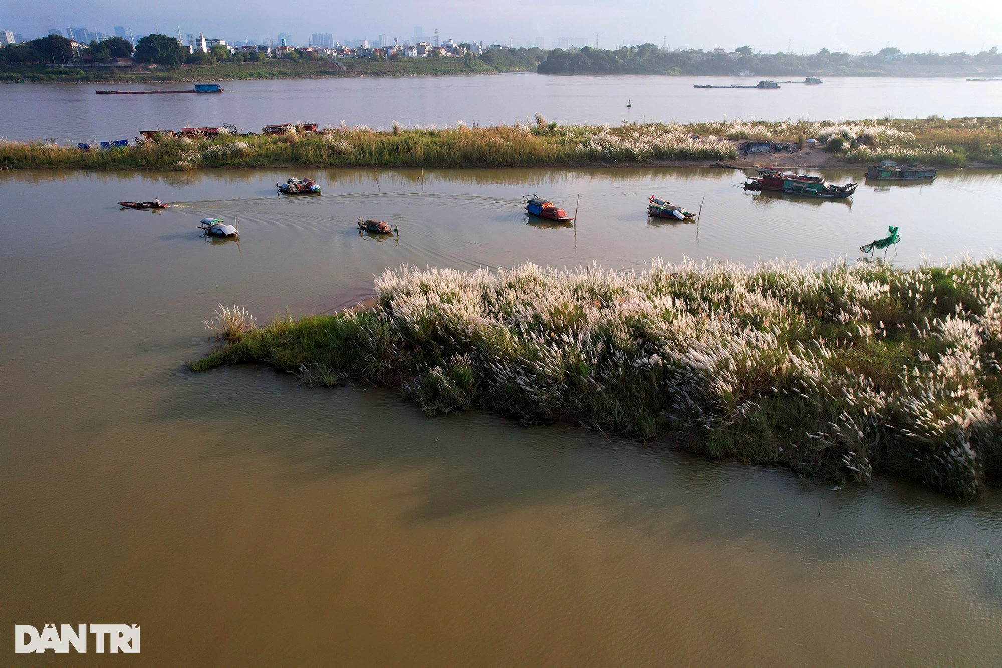 Những bãi bồi sông Hồng hoang sơ vắng dấu chân người ở Hà Nội - Ảnh 10.