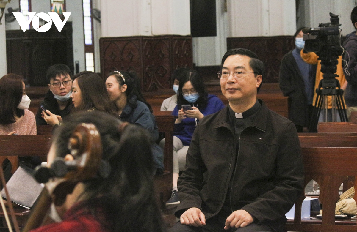 Nhà thờ tại Hà Nội thu hẹp quy mô tổ chức Giáng sinh, đảm bảo công tác phòng chống dịch - Ảnh 8.