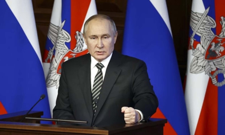 Ông Putin tuyên bố đáp trả phương Tây bằng biện pháp quân sự - kỹ thuật - Ảnh 1.