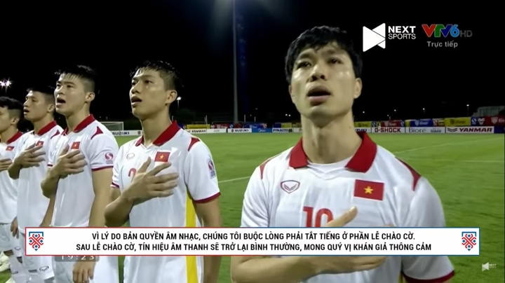 Trận đấu của đội tuyển Việt Nam bị tắt tiếng Quốc ca: Bộ VHTTDL lên tiếng - Ảnh 1.