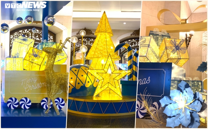 Trung tâm thương mại Hà Nội trang hoàng rực rỡ đón Giáng Sinh - Ảnh 11.