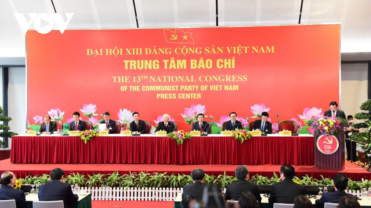 Tổng Bí thư, Chủ tịch nước chủ trì họp báo về kết quả Đại hội XIII của Đảng - Ảnh 2.