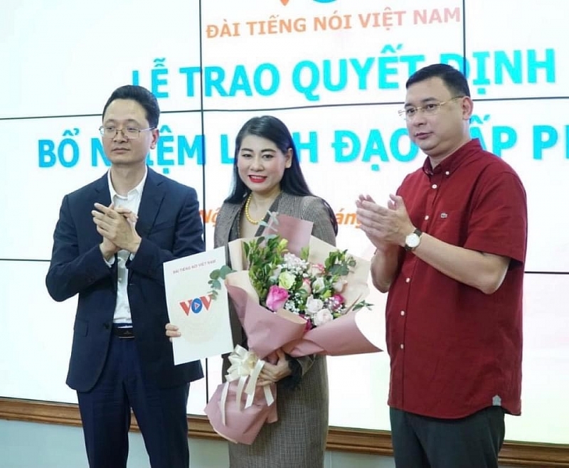 VOV bổ nhiệm bà Trần Thị Hoài Thu giữ chức Giám đốc kênh VTC9 - Ảnh 1.