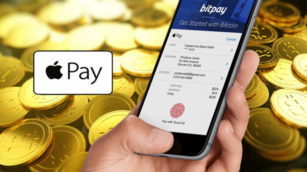 Apple Pay cho phép mua hàng hóa bằng tiền điện tử - Ảnh 1.