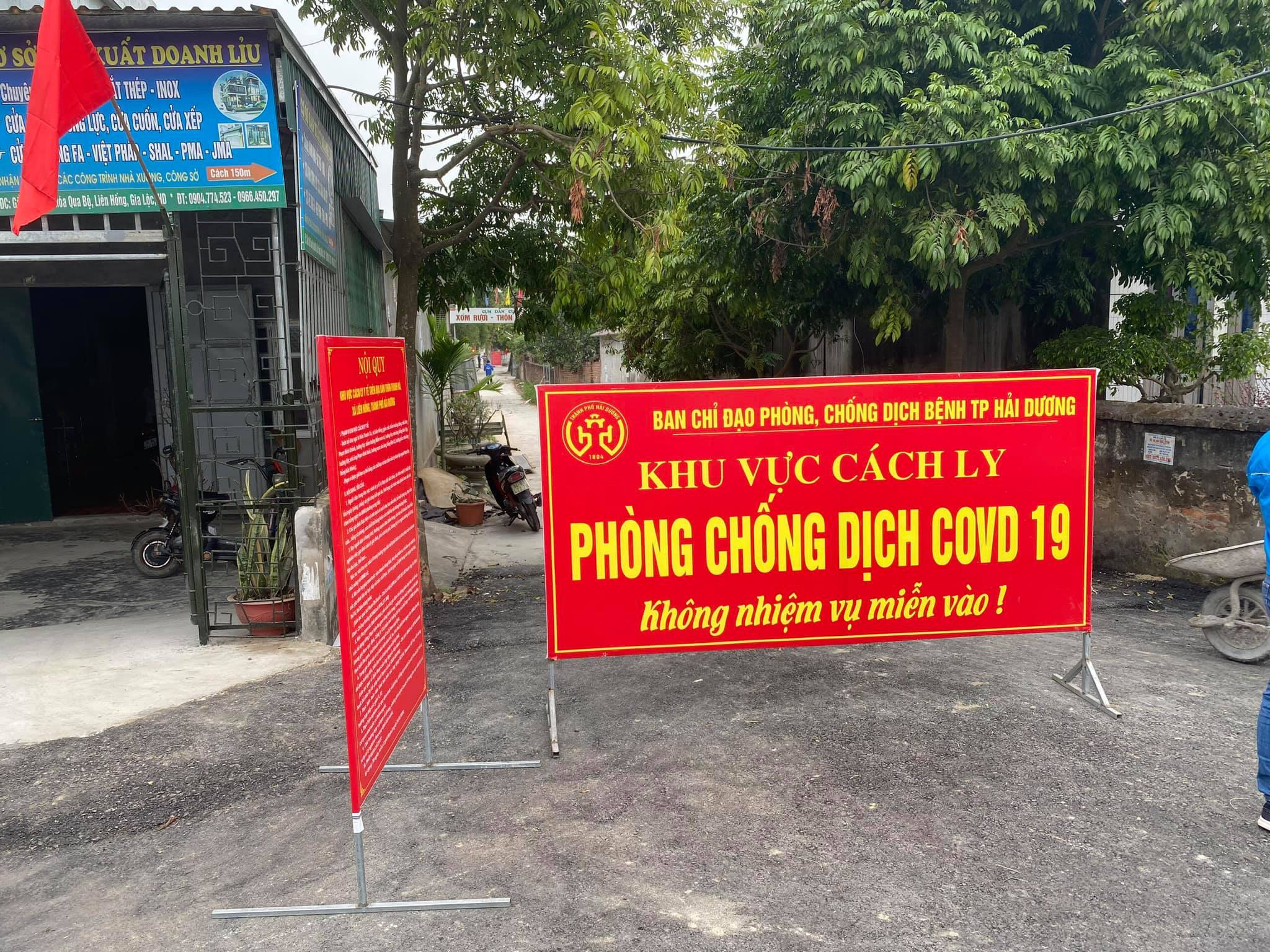 Thành phố Hải Dương có thêm 2 ca dương tính với SARS-CoV-2 - Ảnh 1.