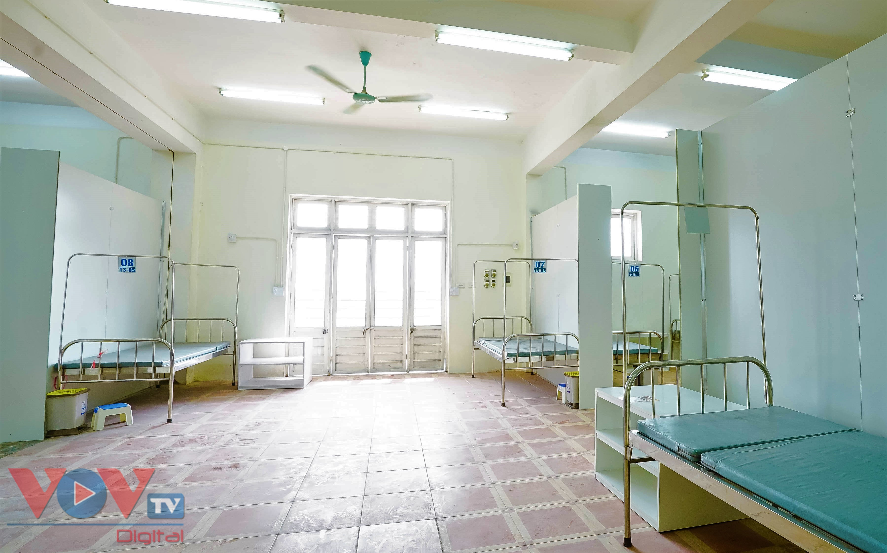 Bệnh viện Dã chiến số 3 Hải Dương có tổng diện tích mặt bằng 5.230 m2, năng lực 239 giường bệnh..jpg
