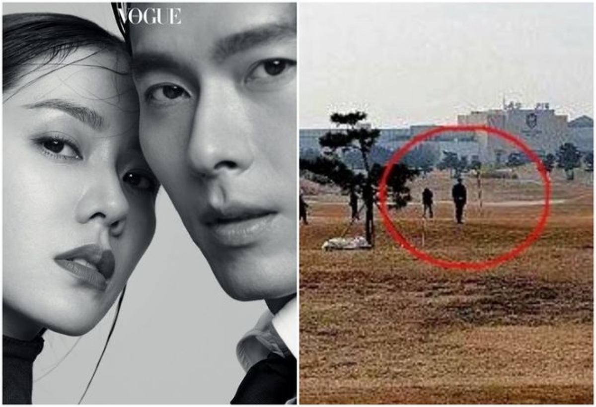 Rò rỉ hình ảnh Hyun Bin - Son Ye Jin hẹn hò dịp Tết Nguyên đán - Ảnh 1.