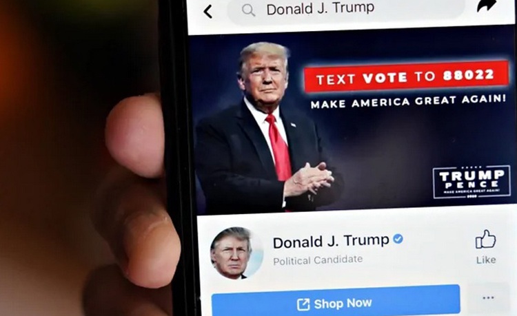 Ông Trump đòi Facebook, Instagram mở lại tài khoản bị đình chỉ vô thời hạn - Ảnh 1.