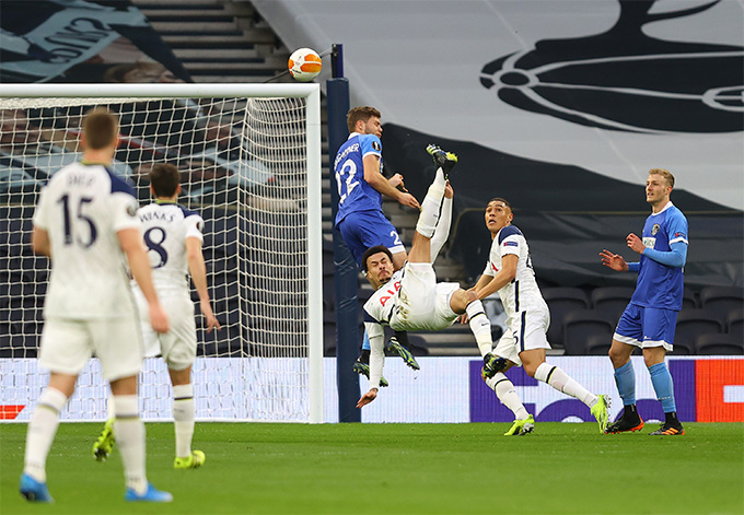 Kết quả Tottenham 4-0 Wolfsberger: Bale và Alli đưa Spurs vào vòng 1/8 - Ảnh 1.