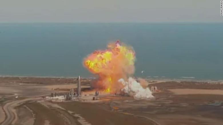 Tên lửa thử nghiệm của SpaceX lại phát nổ khi hạ cánh xuống bệ phóng - Ảnh 2.