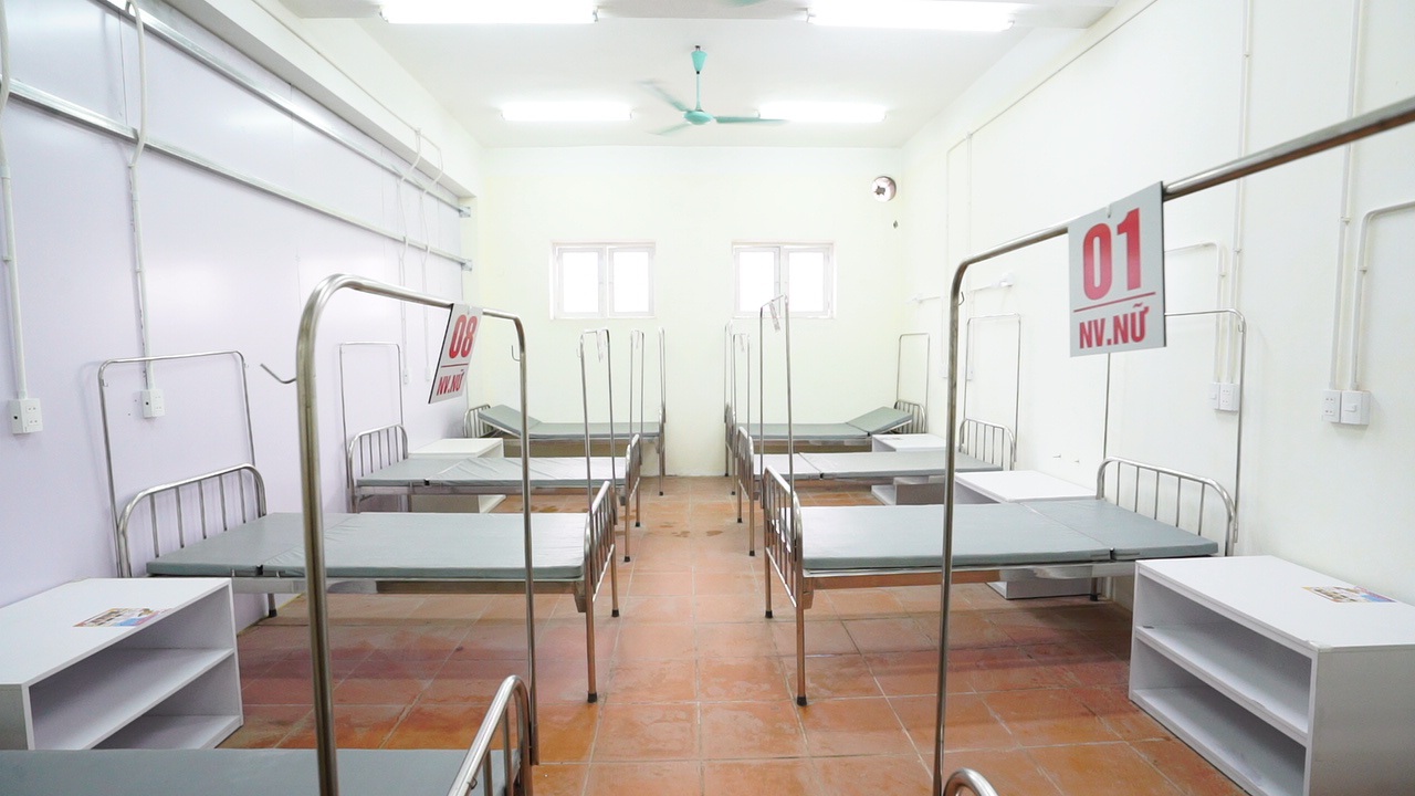 Hình ảnh bên trong Bệnh viện dã chiến số 3 ở Hải Dương - Ảnh 4.