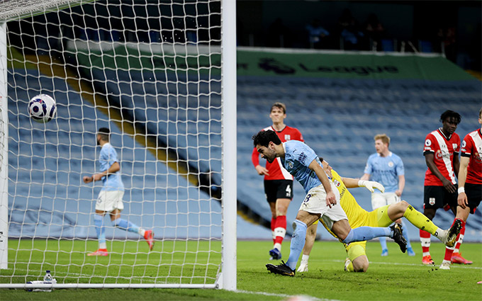 Kết quả Man City 5-2 Southampton: Đại tiệc bàn thắng ở Etihad - Ảnh 2.