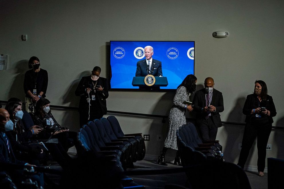 Tổng thống Biden ‘trì hoãn’ họp báo lâu nhất trong 100 năm qua - Ảnh 2.