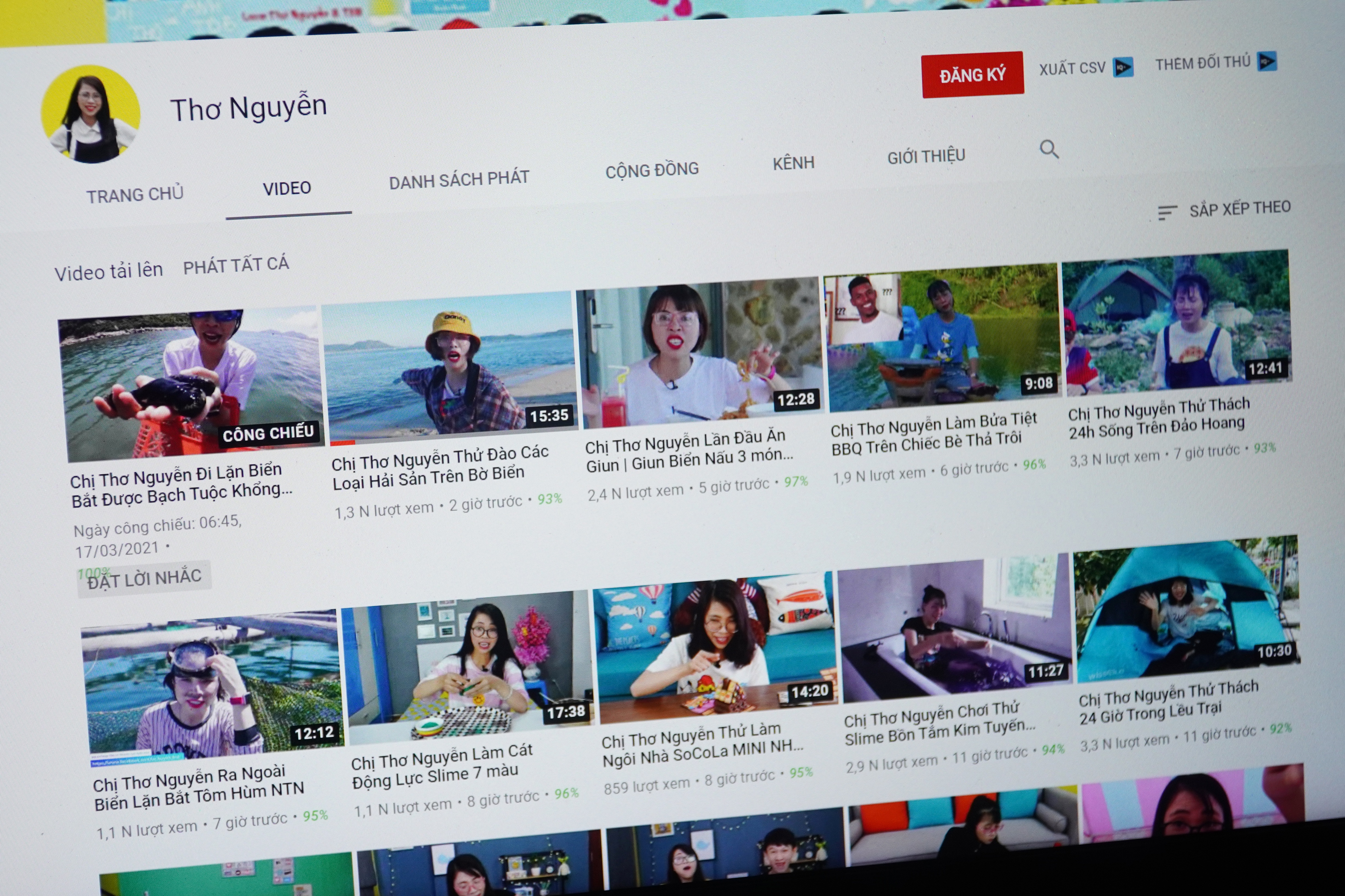 Hàng chục kênh YouTube có tên Thơ Nguyễn 'mọc lên' sau một đêm - Ảnh 3.