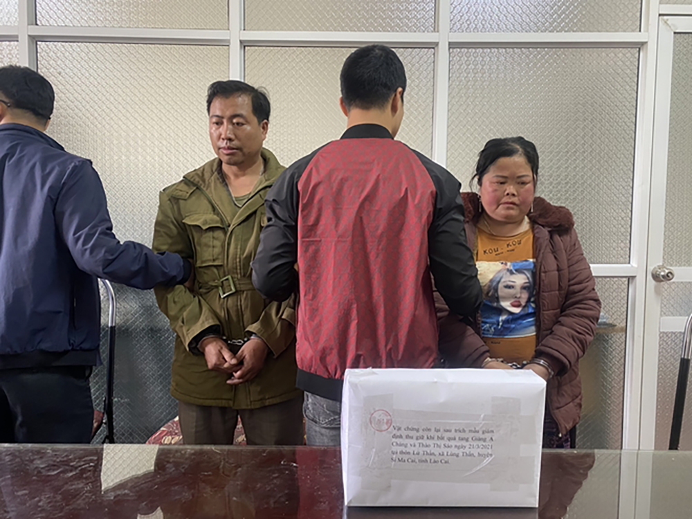 Lào Cai: Bắt giữ 2 đối tượng góp tiền mua 12.000 viên hồng phiến và 2 bánh heroin về bán kiếm lời - Ảnh 1.