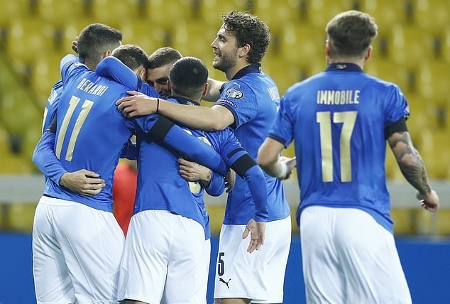 Kết quả Italia 2-0 Bắc Ireland: Azzurri bỏ túi 3 điểm - Ảnh 1.