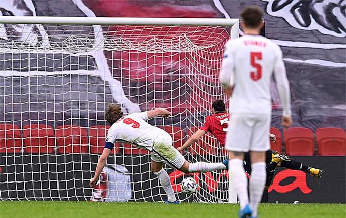 Kết quả Albania 0-2 Anh: Kane rực sáng giúp Tam sư giữ vững ngôi đầu - Ảnh 1.