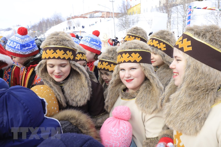 Rực rỡ sắc màu lễ hội người chăn hươu phương Bắc Nga - Ảnh 20.