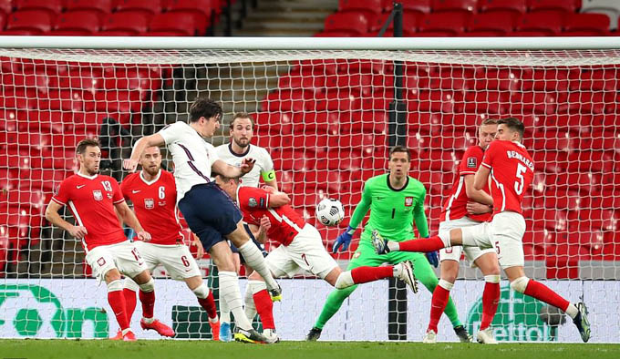 Kết quả Anh 2-1 Ba Lan: Maguire lập chiến công - Ảnh 1.