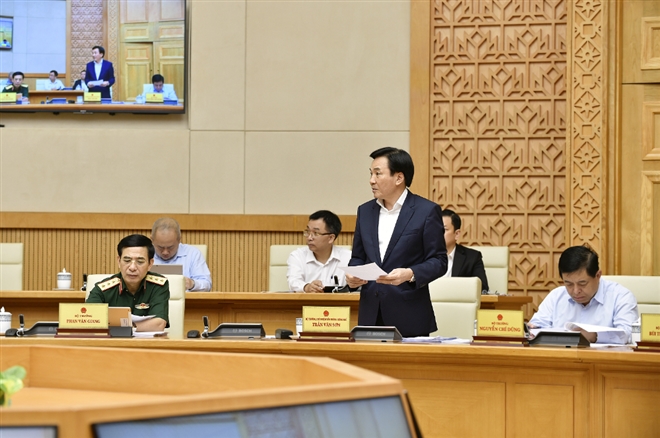 Phiên họp Chính phủ đầu tiên do Thủ tướng Phạm Minh Chính chủ trì - Ảnh 4.