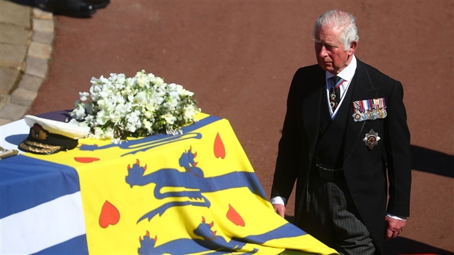 Ảnh: Những khoảnh khắc đặc biệt tại tang lễ Hoàng thân Philip - Ảnh 6.
