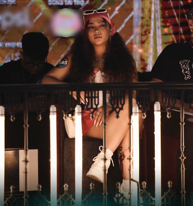 Cô gái có ngoại hình cá tính thi Rap Việt mùa 2 - Ảnh 1.