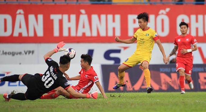 Kết quả Hải Phòng 2-0 Sông Lam Nghệ An: Chủ nhà thắng xứng đáng trong ngày ra mắt tân Chủ tịch ở V.League - Ảnh 1.