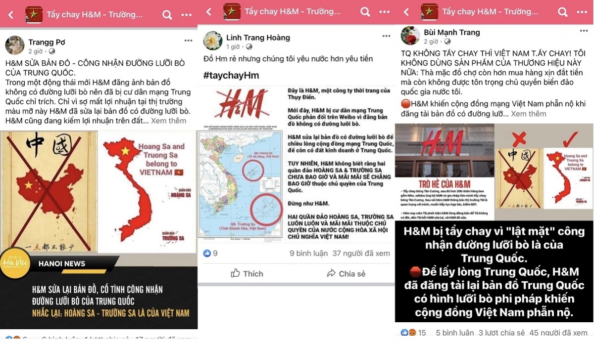 Cộng đồng mạng Việt Nam phản ứng gay gắt khi nghe tin H&M sửa bản đồ liên quan chủ quyền - Ảnh 2.